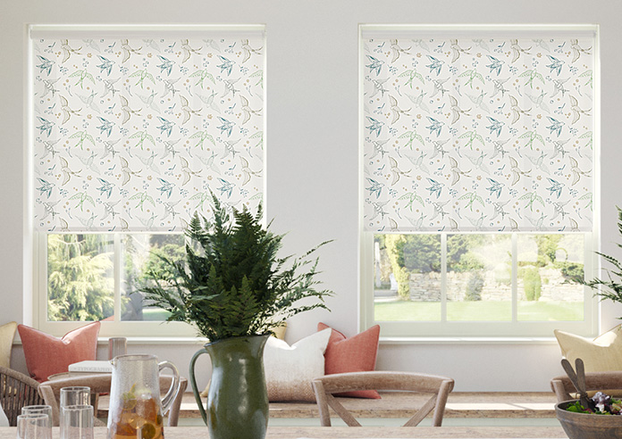 Songbirds, Spring Multi - Twist&Fit Roller Blind - Image 3